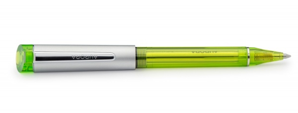 Шариковая ручка Aurora Kappa Green satin chrome CT, в подарочной коробке