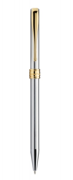 Шариковая ручка Aurora Magellano satin chrome GT, в подарочной коробке