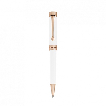 Шариковая ручка Aurora EDO White Rose Gold PVD , в подарочной коробке