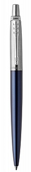 Шариковая ручка Parker Jotter Essential, Royal Blue CT, стержень: M, цвет чернил : blue или black