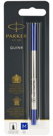 Стержень для ручки-роллера Parker Refill Roller Ball в блистере, размер: M , цвет: Blue