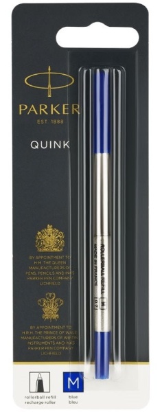 Стержень для ручки-роллера Parker Refill Roller Ball в блистере, размер: M , цвет: Blue