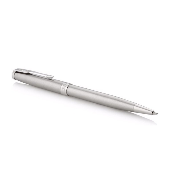 Шариковая ручка Parker Sonnet , Stainless Steel CT, стержень: M, цвет чернил: black , в подарочной упаковке