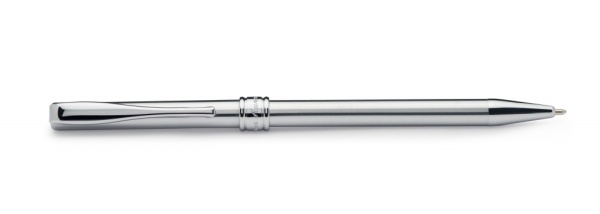 Шариковая ручка Aurora Magellano satin chrome CT, в подарочной коробке