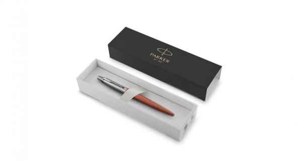 Шариковая ручка Parker Jotter Essential, Chelsea Orange CT, стержень: Mblue