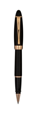 Ручка Роллер Aurora Ipsilon Satin, Black matt GT