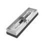 Шариковая ручка Parker Urban (матовый черный лак) Muted Black Chrome Trim, стержень: M, цвет чернил: blue/black, в подарочной упаковке.
