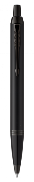 Шариковая ручка Parker IM Achromatic, Black BT, стержень: M, цвет чернил: blue, в подарочной упаковке.