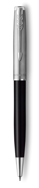 Шариковая ручка Parker Sonnet Entry Point Black Steel CT, стержень: M, цвет чернил: black , в подарочной упаковке