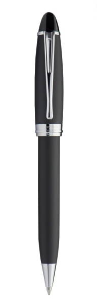 Шариковая ручка Aurora Ipsilon Satin, Black CT, в подарочной коробке