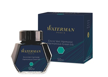 Флакон с чернилами Waterman для перьевой ручки, цвет: Green