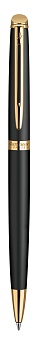 Шариковая ручка Waterman Hemisphere, цвет: MatteBlack GT, стержень: Mblk
