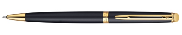 Шариковая ручка Waterman Hemisphere, цвет: MatteBlack GT, стержень: Mblk