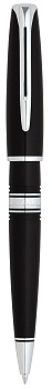 Шариковая ручка Waterman Charleston, цвет: Black/CT, стержень: Mblue