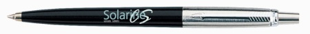 Шариковая ручка Parker Jotter K60, цвет: Black, стержень: Mblue