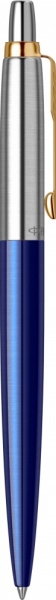 Шариковая ручка Parker Jotter SE 135 Lacquer Blue St.Steel GT, стержень: M, цвет чернил : blue, в подарочной упаковке