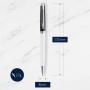 Шариковая ручка Waterman Hemisphere Colour Blocking black and white, стержень: M, цвет чернил: blue, в подарочной коробке