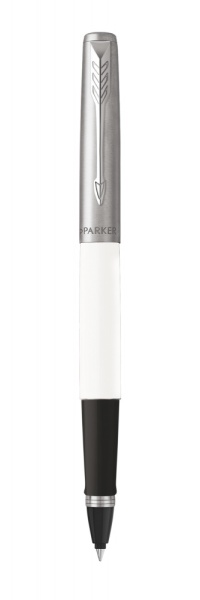 Ручка-роллер Parker Jotter Original T60 White СT (чернила черные) в подарочной коробке