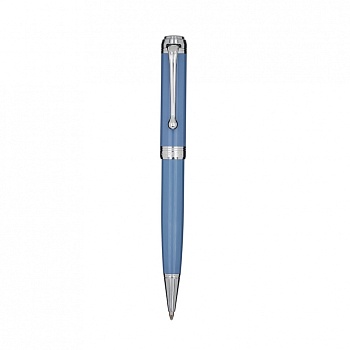 Шариковая ручка Aurora Talentum Resina Blue CT, в подарочной коробке