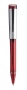 Шариковая ручка Aurora Kappa Red satin chrome CT, в подарочной коробке