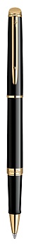 Ручка-роллер Waterman Hemisphere, цвет: Mars Black/GT, стержень: Fblk