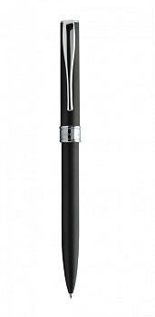 Шариковая ручка Aurora Magellano Big Black CT, в подарочной коробке
