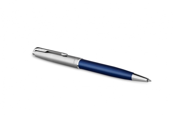 Шариковая ручка Parker Sonnet Entry Point Blue Stee CT, стержень: M, цвет чернил: black , в подарочной упаковке
