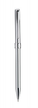 Шариковая ручка Aurora Magellano satin chrome CT, в подарочной коробке