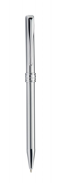 Шариковая ручка Aurora Magellano satin chrome CT, в подарочной коробке