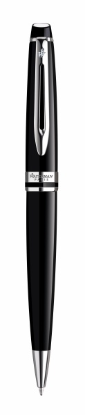 Шариковая ручка Waterman Expert 3, цвет: Black CT, стержень: Mblu