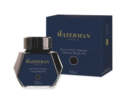 Флакон с чернилами Waterman для перьевой ручки, цвет:  Black