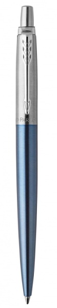 Шариковая ручка Parker Jotter Essential, Waterloo Blue CT, стержень: Mblue