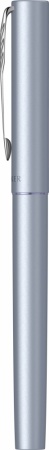 Ручка-роллер Parker Vector XL Silver Blue CT, цвет чернил black, стержень: F, в подарочной упаковке.