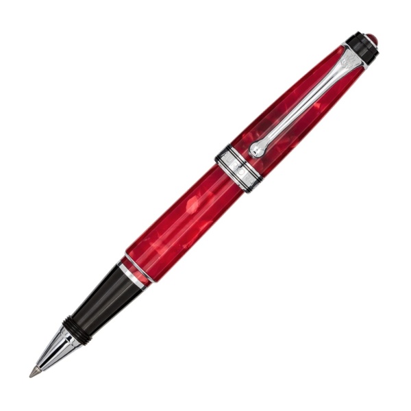 Ручка-роллер Aurora Fuoco Mini Marble Red CT, в подарочной коробке