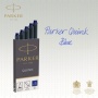 Картридж Parker с чернилами для перьевой ручки Z11, упаковка из 5 шт в блистере., цвет: Blue