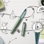 Ручка-роллер Parker Vector XL Green CT, цвет чернил black, стержень: F, в подарочной упаковке.