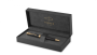 Шариковая ручка Parker Sonnet , Matte Black GT, стержень: M, цвет чернил: black , в подарочной упаковке
