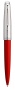 Шариковая ручка Waterman Embleme, цвет: RED CT, стержень: Mblue