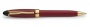 Шариковая ручка Aurora Ipsilon satin Bordeaux GT, в подарочной коробке