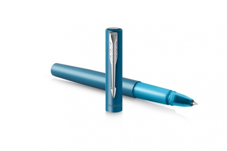 Ручка-роллер Parker Vector XL Teal CT, цвет чернил black, стержень: F, в подарочной упаковке.