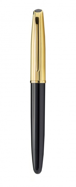 Ручка Роллер Aurora Style Metal Black resin GT, в подарочной коробке