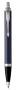 Шариковая ручка Parker IM Metal Matte Blue CT, стержень: M, цвет чернил: blue, в подарочной упаковке.