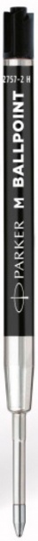 Стержень для шариковой ручки Parker QuinkFlow Basic Z09 размер: M-1мм цвет чернил: Black