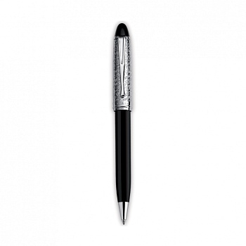 Шариковая ручка Aurora Ipsilon Italy 150 Special Edition Black Resin CT, в подарочной коробке