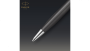 Шариковая ручка Parker Sonnet Premium Metal & Grey Lacquer PGT, стержень: M, цвет чернил: black , в подарочной упаковке