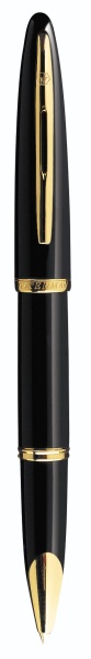 Ручка-роллер Waterman Carene, цвет: Black GT, стержень: Fblk