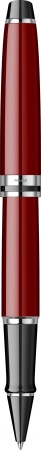 Ручка-роллер Waterman "Expert Dark Red Lacquer CT Black", стержень: Fblk