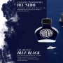Флакон с чернилами для перьевой ручки Aurora, цвет: Blue-Nero, объем 55 мл