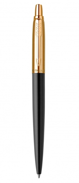 Шариковая ручка Parker Jotter 70th Anniversary Black GT, стержень: M, цвет чернил: blue в подарочной упаковке.