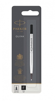 Стержень для ручки-роллера Parker Refill Roller Ball в блистере, размер: F , цвет: Black